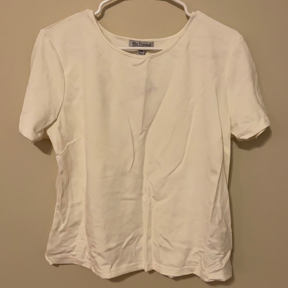 NWT White Tee